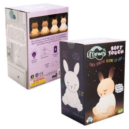 Lil Dreamers Bunny Soft Touch LED Light - Image 6