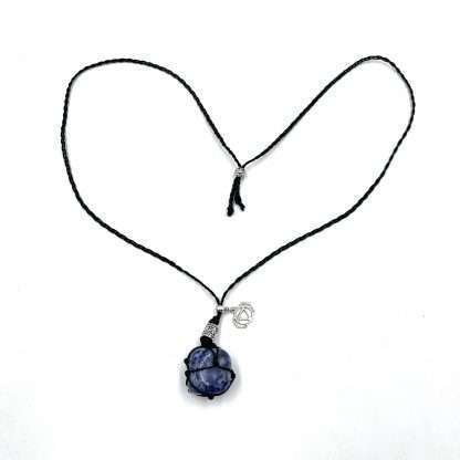 Braided Stone Necklace Sodalite - Image 3