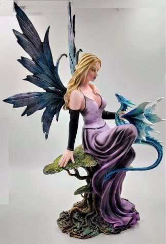 Spring Fairy Blue Dragon