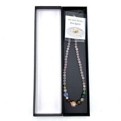 Solar System Necklace Rose Quartz - Image 2