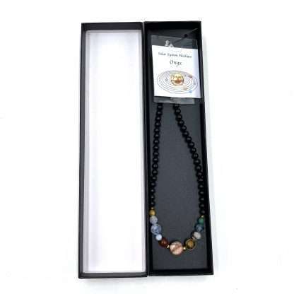 Solar System Necklace Onyx - Image 2