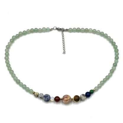 Solar System Necklace Aventurine - Image 3