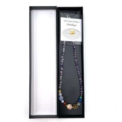 Solar System Necklace Amethyst - Image 2