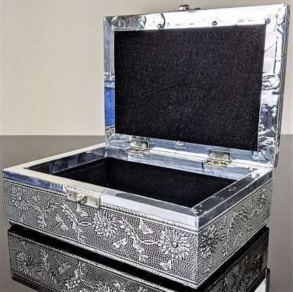 Silver Jewellery Box Tree of Life - Image 2