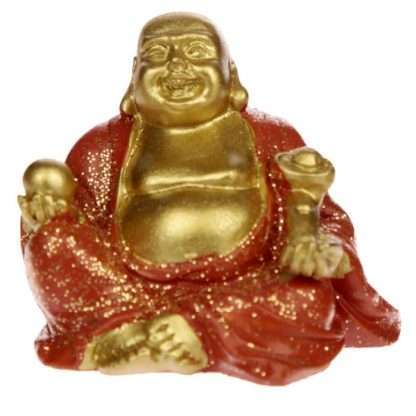 Mini Glitter Lucky Buddha Collectable - Image 2