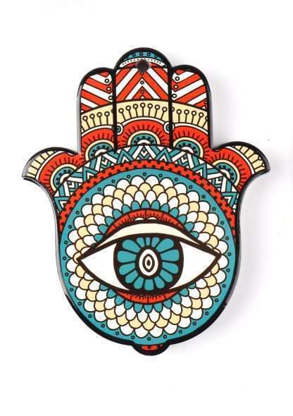 Ceramic Boho Hamsa Hand