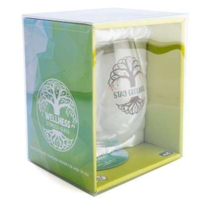 Tree of Life Tallulah Wellness Stemless Glass - Image 2