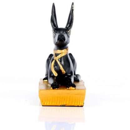 Black & Gold Anubis Recumbent - Image 2