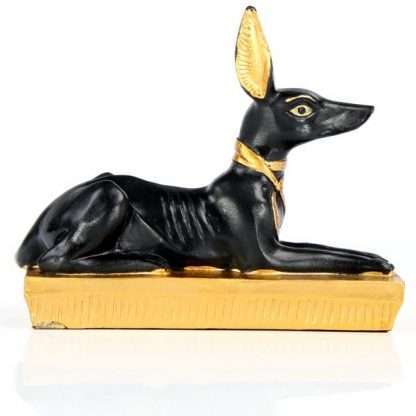 Black & Gold Anubis Recumbent - Image 3