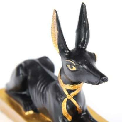Black & Gold Anubis Recumbent - Image 6