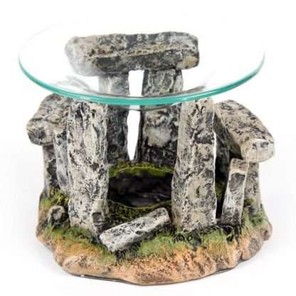 Stonehenge Oil Burner with Glass Dish