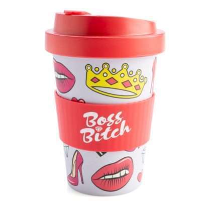 Boss B*tch Eco-to-Go Bamboo Cup - Image 2