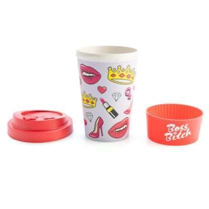 Boss B*tch Eco-to-Go Bamboo Cup - Image 4