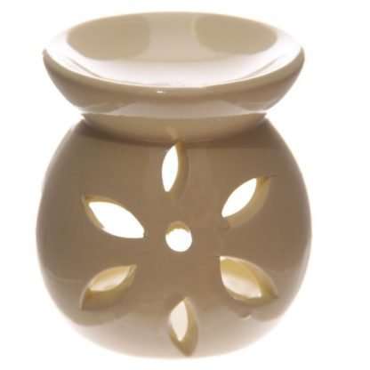 Ceramic Petal Cut Out Oil Burner - Image 3