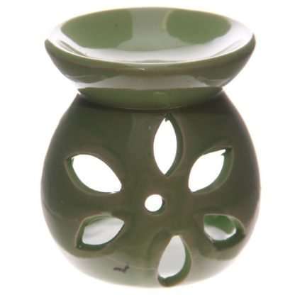 Ceramic Petal Cut Out Oil Burner - Image 5