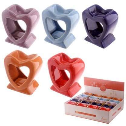 Bright Heart Shaped Oil Burner
