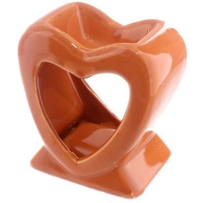 Bright Heart Shaped Oil Burner - Image 2