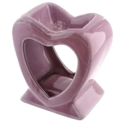 Bright Heart Shaped Oil Burner - Image 4