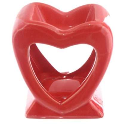 Bright Heart Shaped Oil Burner - Image 7