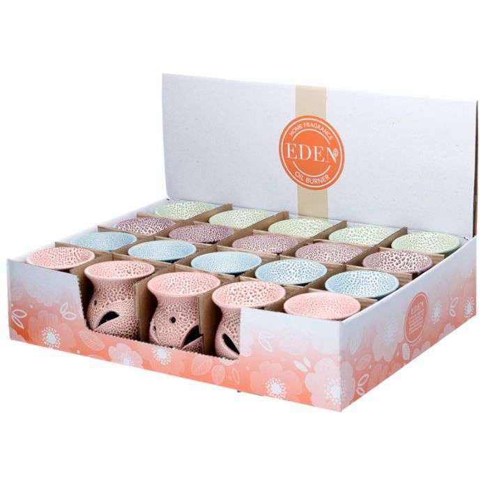 Small Textured Ceramic Oil Burners - Image 9