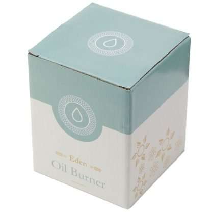 Eden Metallic Gold Tree Ceramic Oil and Wax Burner - Image 8