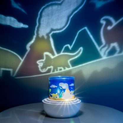 Lil Dreamers Lumi-Go-Round Dino Rotating Projector Light - Image 2