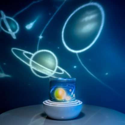 Lil Dreamers Lumi-Go-Round Space Rotating Projector Light - Image 2
