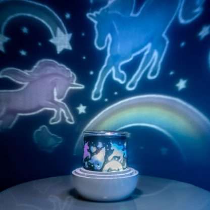 Lil Dreamers Lumi-Go-Round Unicorn Rotating Projector Light - Image 2