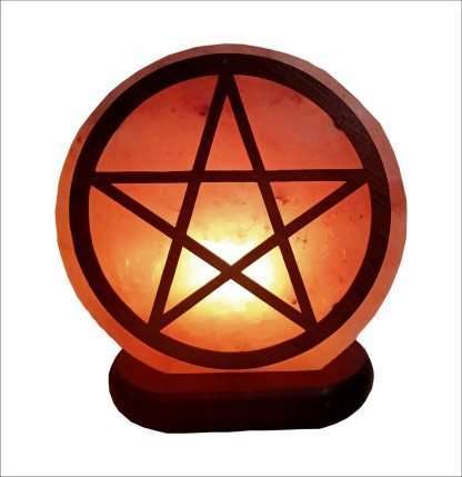 Pentagram Salt Lamp