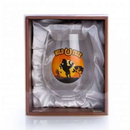 Wild and Free Stemless Wine Glass - Image 2