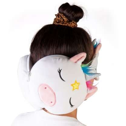 Smoosho's Pals Travel Unicorn Mask & Pillow - Image 4