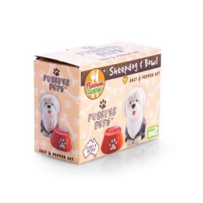 Flavour Mate Furever Pets Sheepdog & Bowl Salt & Pepper Set - Image 5