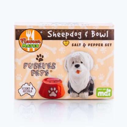 Flavour Mate Furever Pets Sheepdog & Bowl Salt & Pepper Set - Image 6