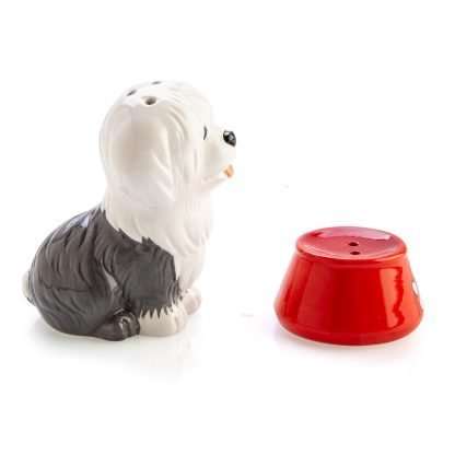Flavour Mate Furever Pets Sheepdog & Bowl Salt & Pepper Set - Image 3