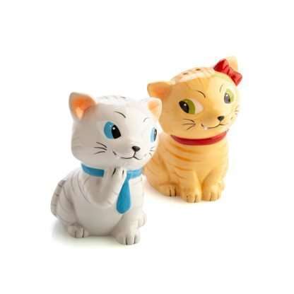 Flavour Mates Furever Pets Tabby Cats Salt & Pepper Set