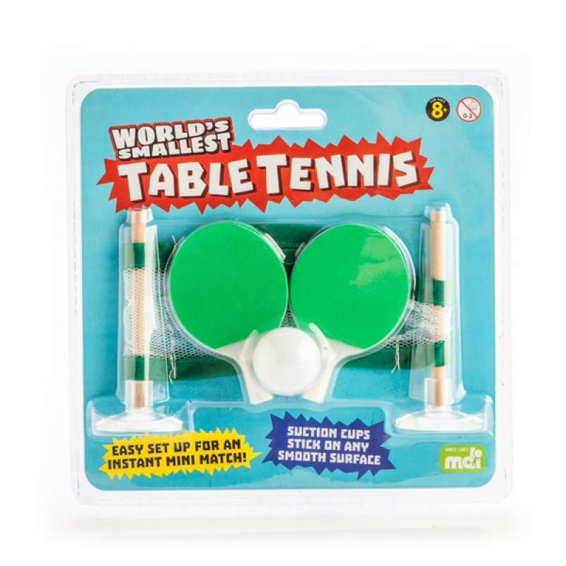 World’s Smallest Table Tennis Set Carolina Trading