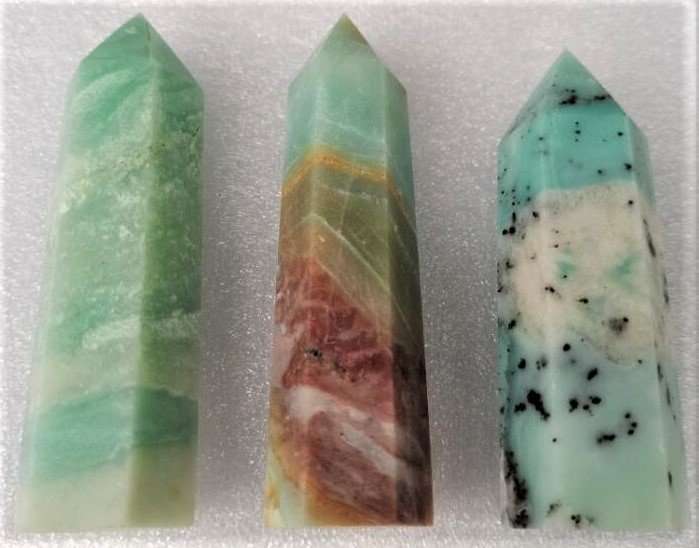 Amazonite Point Priced PER KG Available individually Carolina Trading
