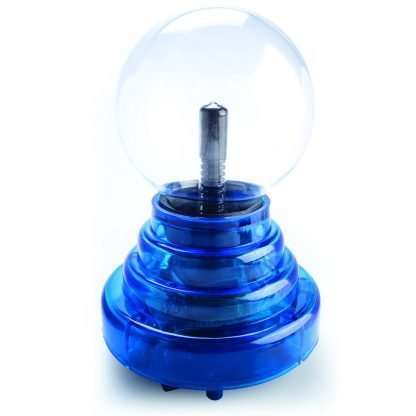 Battery Operated 3-inch Plasma Ball with Blue Base - Image 2