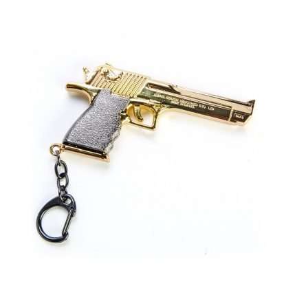 Metal Gun Keychain - Image 2