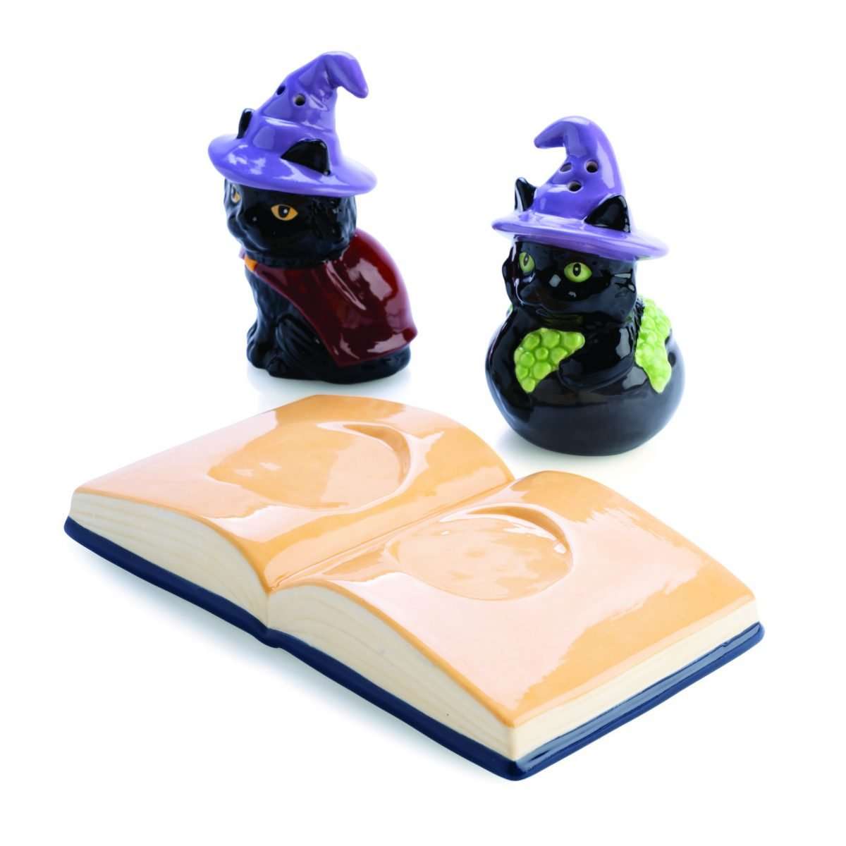 Flavour Mates Black Cats Salt & Pepper Set - Image 2