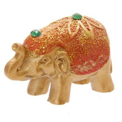 Metallic Glitter Lucky Elephant in a Mini Gift Bag - Image 7