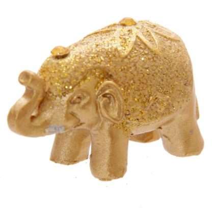Metallic Glitter Lucky Elephant in a Mini Gift Bag - Image 9