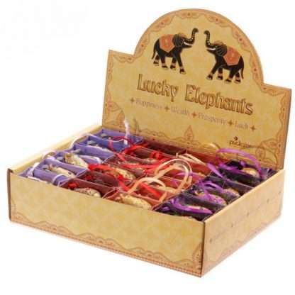 Metallic Glitter Lucky Elephant in a Mini Gift Bag - Image 10