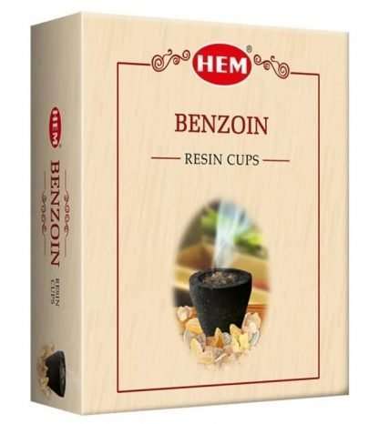 HEM Benzoin Resin Cup Dhoop- 10 pieces in a box