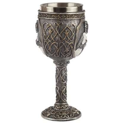 Decorative Crusader Knight Goblet - Image 2