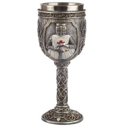 Decorative Crusader Knight Goblet - Image 3