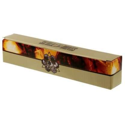 Dark Skull Flames Marble Effect Skull Ashcatcher Incense Stick Burner - Image 3