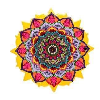 Ceramic Coaster Sacred Mandala - Large