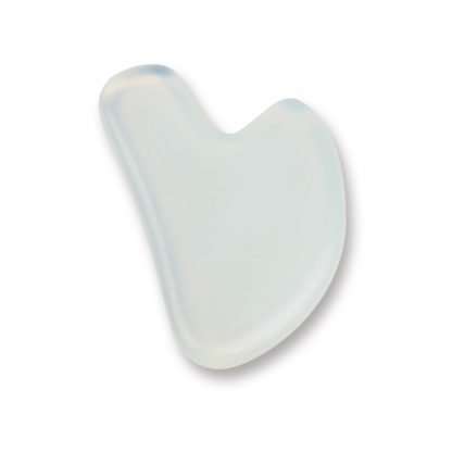 Heart Gua Sha Plate - Opalite