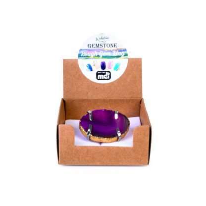 Gemstone Rainbow Agate Filigree Ring - Image 3